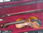 H. Luger CV300 1/2 Violin W/ Case (good For Students). Fixed Price $240.00.