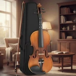 Handcrafted EVA-3 Full Size Violin Set With Finger Guide Ideal For New Players. Fixed Price $288.79.
