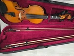 Cecilio 4/4 Acoustic Violin Varnish Brown With Case, 2 Bows, Tuner, Rosin. Fixed Price $65.00.