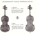 1930S Gustave August Ficker Mastercraft Violins Full Page Print Ad Z7219. Fixed Price $28.99.