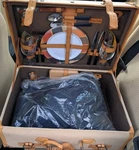 Picnic Time Discovery Luxury Case Complete Collectible Rare 2006. Fixed Price $95.99.