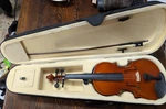 Crescent Student Violin 4/4 Wooden String. Fixed Price $74.99.