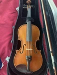 Keith Curtis & Clifton R31V 1/2 Violin Hand Carved Acoustic Brown W/ Case Bow. Fixed Price $499.00.