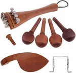 Jiayouy 13PCS 4/4-3/4 Violin Accessories Kit Tailpiece With Metal Fine Tu. Fixed Price $21.92.