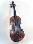 Antique 4/4 Violin - Amati Copy Germany C. 1890 Tiger Maple Back W/ Case. Fixed Price $350.00.