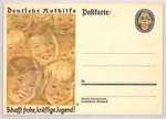 Germany Postal Stationery Illustrated Card 8PF Welfare Fund C1925 Children YG308. Fixed Price $33.69.