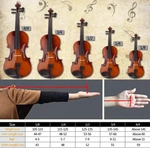 1/2 1/8 1/4 3/4 4/4 Student Natural Acoustic Violin Fiddle Set Case+ Bow+ Rosin. Fixed Price $37.99.
