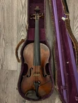 Beautiful Mittenwald C1870S 4/4 Full Size Antique Violin & Case 'a. Smillie'. Fixed Price $2299.79.