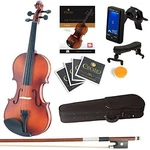 Mendini By Cecilio 4/4 Mv Violin Beginner Kit W/case, Bow, Tuner - Satin Antique. Fixed Price $52.99.
