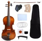1 Set Acoustic Violin 4/4 Size Handmade Ebony Frogged Bow Spruce Backpack Straps. Fixed Price $95.00.