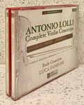 Antonio Lolli Complete Violin Concertos (3 Discs) Luca Fanfoni Reale. Fixed Price $29.95.