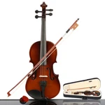 1/4 Size Fiddle Acoustic Violin W/ Case Bow Rosin Maple Top For Student Gift. Fixed Price $64.35.
