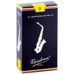 Vandoren Alto Saxophone Reeds Strength 2 Box Of 10. Fixed Price $39.00.