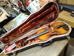 Vtg 1968 Pfretzschner Violin Hand Made Antonius Stradivarius Copy 3/4 Germany. Fixed Price $175.95.
