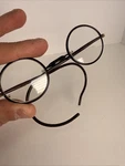 Antique 1920S Children Windsor Spectacles, Round Black Celluloid Glasses & Case. Fixed Price $49.95.