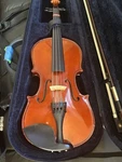 Franz Hoffman Amadeus Violin 1/2 Size With Case And Bow. Fixed Price $150.00.