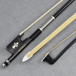 Textured Carbon Fiber Violin Bow Full Size 4/4 Hand Crafted Advanced Horse Ha.... Fixed Price $83.26.