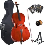 Cecilio CCO-100 4 String Cello With Hard & Soft Case, Stand, Bow, Rosin, Bridge. Fixed Price $281.99.