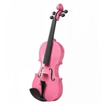 3/4 Acoustic Violin With Case Bow Rosin Pink For Beginner Kids Musical Gift Usa. Fixed Price $68.25.