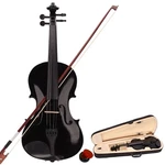 Basswood Acoustic Violin Fiddle Full 4/4 Size With Case Bow Rosin Multi Color. Fixed Price $84.68.