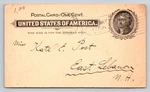1901 Boston Jacques Hoffmann Violin Teacher Postcard East Lebanon Nh. Fixed Price $7.60.