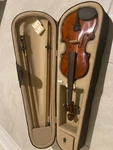 Palatino Violin Orchestra Classical Model VN-350 3/4 With Bow And Carrying Case. Fixed Price $55.00.