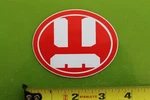 Plug Red White Oval Electric Frown Clothing Gangsta V27B Vintage Surfing Sticker. Fixed Price $13.00.