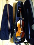 3/4 Size Acoustic Violin Fiddle Set + Case Bow Rosin For Students Beginners. Fixed Price $299.99.