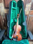 Violin 4/4 Palatino VN-300 Full Size Strad Copy W/case, Straps, Rosin & Bow. Fixed Price $119.00.
