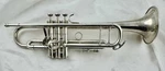 King Silver Flair Bb Trumpet 2055T 1ST Valve Thumb Trigger. Fixed Price $950.00.