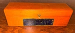 1870S Plymouth Indiana Becker & Wolf Clothing Store Wood Advertising Box Rare. Fixed Price $49.95.