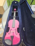 Cremona SV-75RS Sparkling Rose 3/4 Acoustic Violin Outfit With Case Bow. Fixed Price $135.99.
