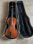 Strobel Ma 85 Student Series Violin Size 16.5 W/bow & Hard Case Is. Fixed Price $100.00.