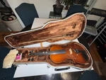 A.r. Seidel Violin Antonius Stradivarius Copy Germany 1984 With Case/bow. Fixed Price $125.00.