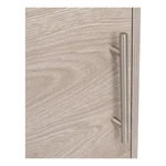 Nightstand Single Door Cabinet 1 Shelf Superior Top Light Gray Engineered Wood. Fixed Price $126.12.