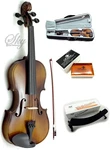 Sky New Solid Wood Antique Viola Outfit With Lightweight Case, Bow And Rosin (12. Fixed Price $266.99.