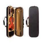 Hard Violin Case 4/4 Full Size Box Wooden Oblong Back Straps. Fixed Price $99.00.