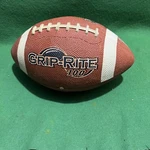 Franklin Sports Grip-rite 100 Rubber Junior Football Inflated. Fixed Price $14.90.