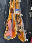 C. Meisel Violin W/ Tourte Bow And Carrying Case. Fixed Price $200.00.