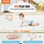 Vevor 55"X79" Baby Kids Crawling Soft Activity Floor 2 Side. Fixed Price $121.08.