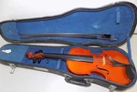 Vintage Skylark Brand 1/8 Size Violin With Bow Case Good Condition. Fixed Price $49.99.