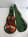 Vintage Lignatone Czech Violin Stradivarius 1713 Label W/ Case & Bow. Fixed Price $119.00.