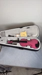 3/4 Size Pink Acoustic Violin Fiddle Set, Case, Bow, Rosin, Student Kit. Fixed Price $42.50.