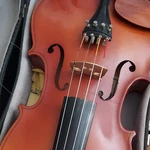 Karl Nurnberger Acoustic Violin Brown Varnish Chinrest Case Bow Bridge. Fixed Price $325.00.