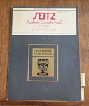 Seitz Student's Concerto No. 2 G Major For Violin And Piano, Op. 13. Fixed Price $5.99.