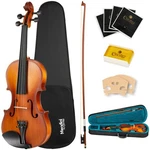Viola 16 Inch Solid Wood Beginner Set Hand Carved Satin Antique Mendini Cecilio. Fixed Price $259.99.