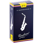 Vandoren Alto Saxophone Reeds Strength 3.5 Box Of 10. Fixed Price $39.00.