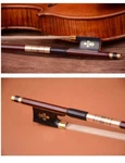4/4 Size Violin Bow. Brazilwood Stick. Natural Mongolian Horsehair. Fixed Price $30.95.