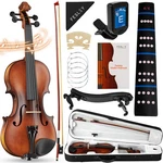Violin Fiddle Full Set 4/4 Matt Acoustic Starter Kit Fesley Beginners Hard Case. Fixed Price $114.99.