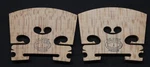 New Arrival! Pcs Aubert," De Luxe" 42MM Violin Bridge Low Heart 4/4 #1. Fixed Price $85.99.